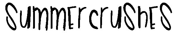 SummerCrushes字体