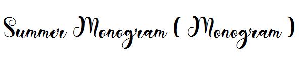 Summer Monogram ( Monogram )