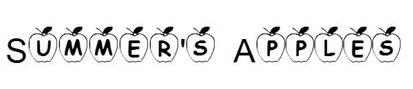 Summer's Apples字体