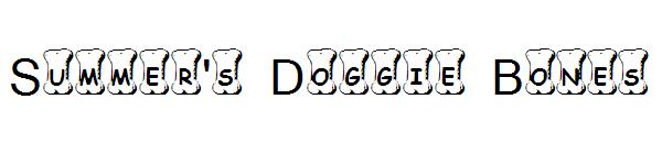 Summer's Doggie Bones字体