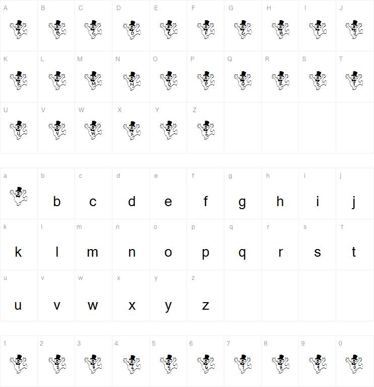 Summer's Frosty字体
