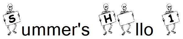 Summer's Hallo 1字体