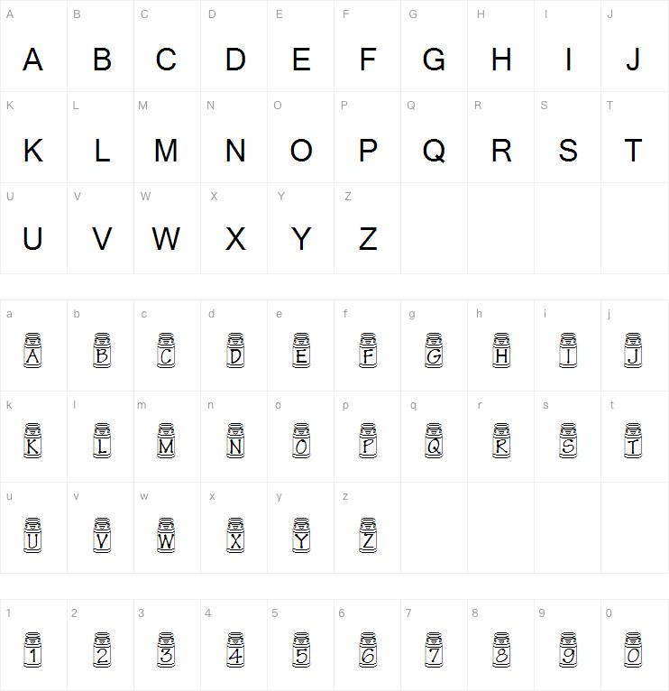 Summer's Milk Cans字体