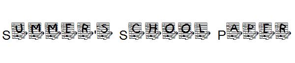 Summer's School Paper