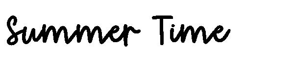 Summer Time字体