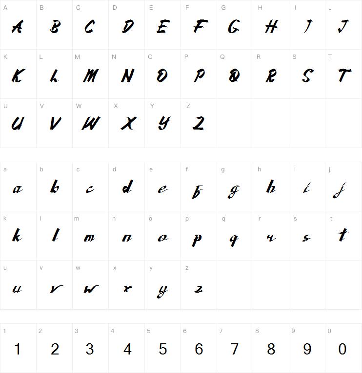 Sunaiko Haines字体