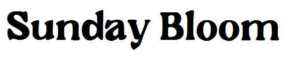 Sunday Bloom字体