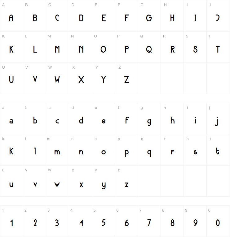 Sunday Burn Trial字体