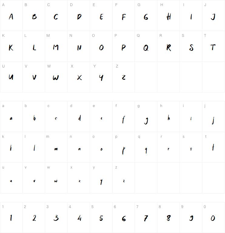 Sunday Mood字体