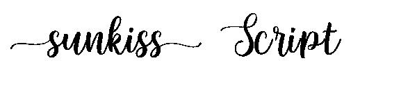 Sunkiss Script