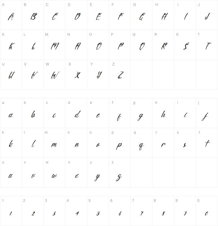 Sunny Love字体