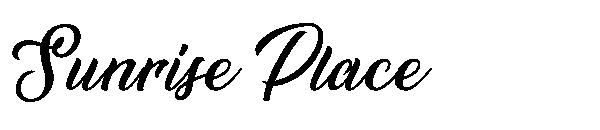 Sunrise Place字体