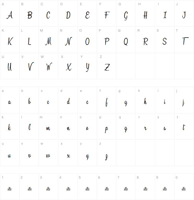 Sunshine Boulevard字体