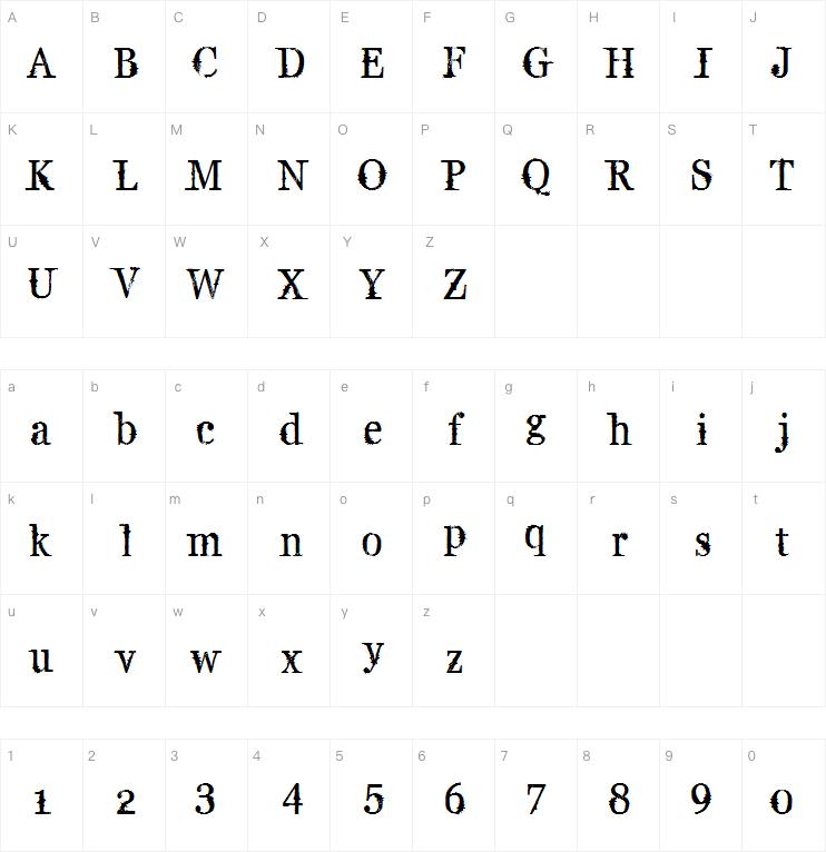 Supafly 36字体