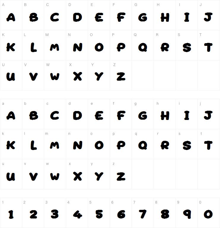 Superfats字体
