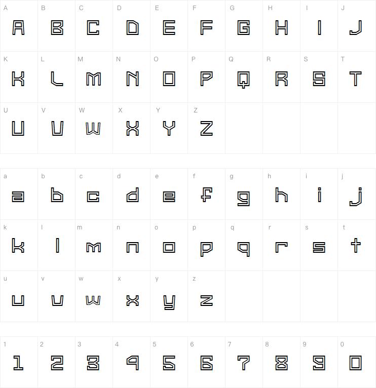 Super G-Type 2字体