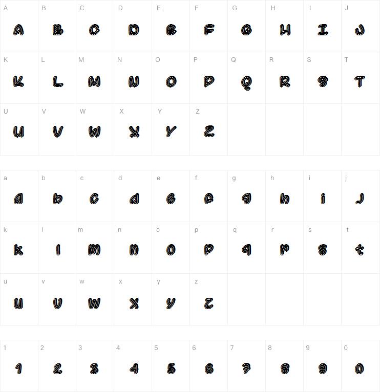 Supermassive Black Hole字体