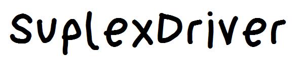SuplexDriver字体