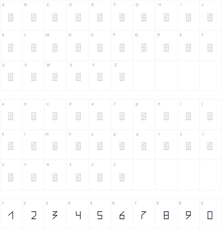 SU Postcode字体