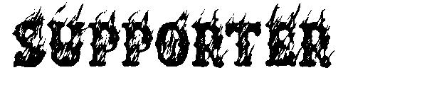 SUPPORTER字体
