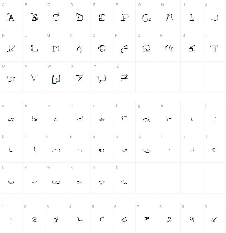 !Sutura Frontalis Dysostosis字体