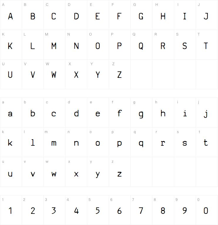 SVI Basic Manual字体