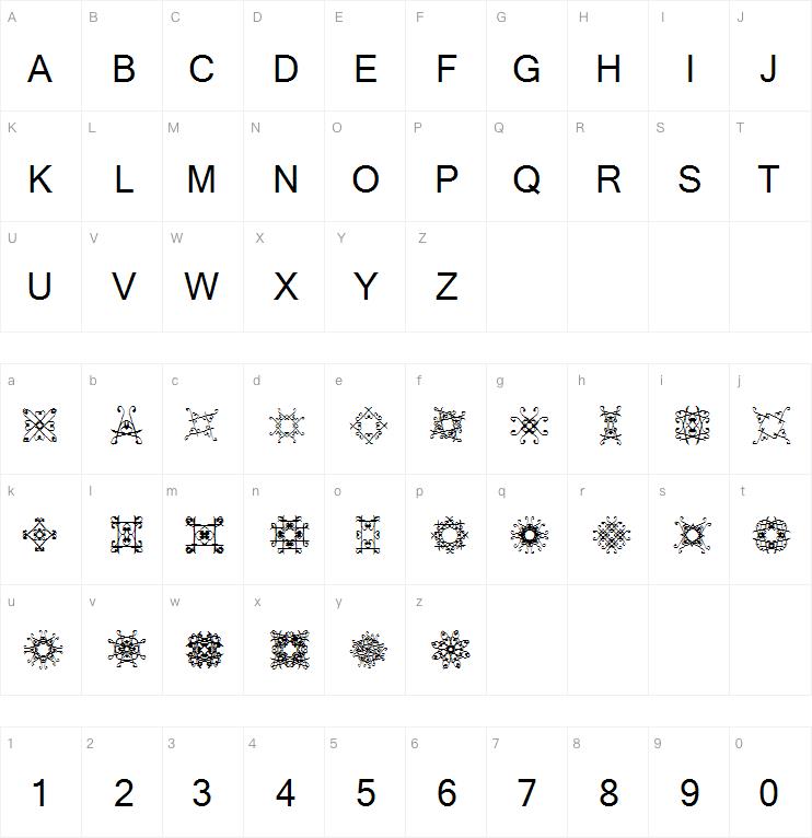 SVGFont 1字体