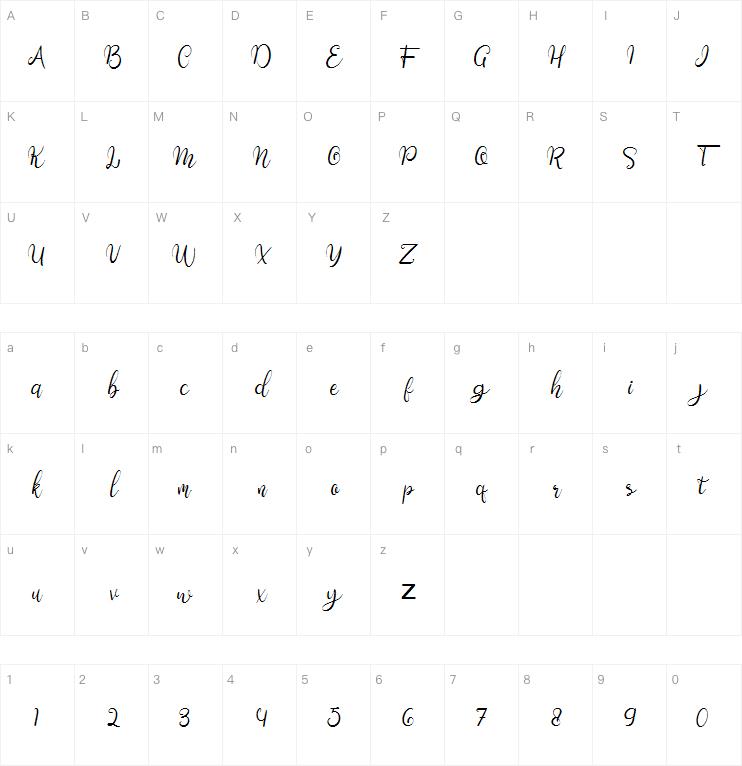 Sweengly字体
