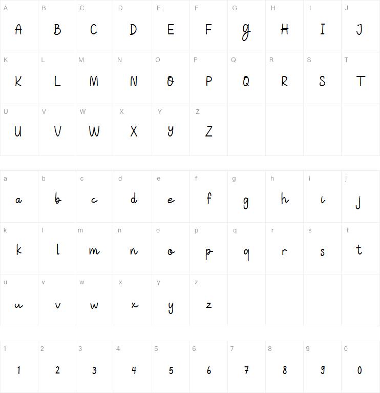 Sweet Charlie字体