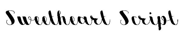 Sweetheart Script字体