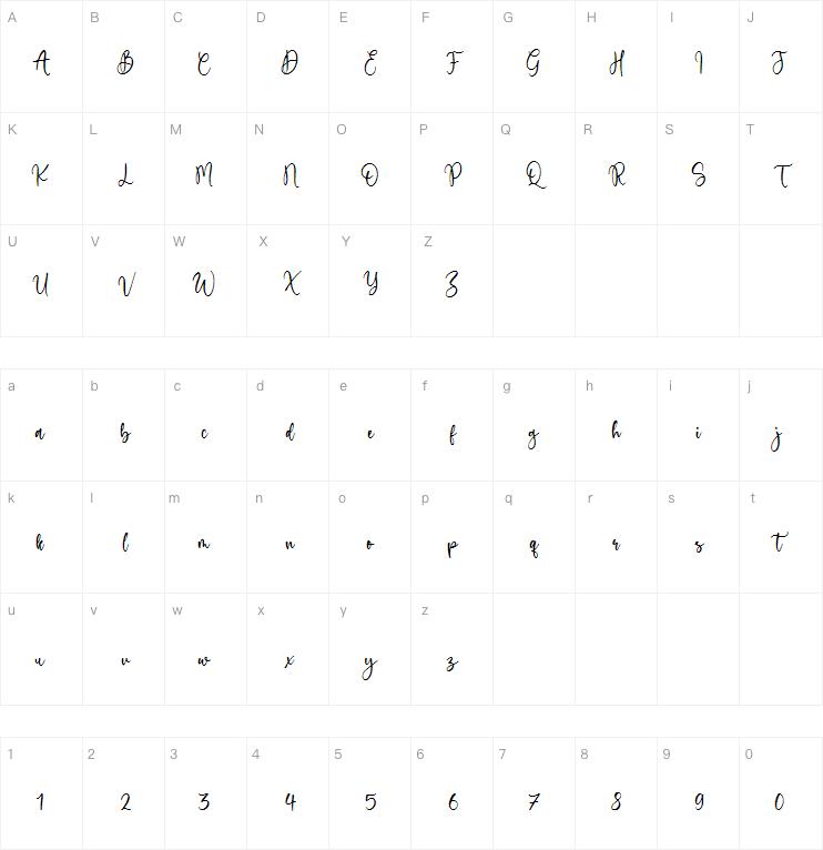 Sweetie Autumn字体