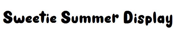 Sweetie Summer Display字体