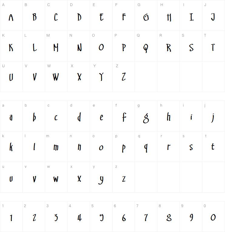 SwingSet BB字体