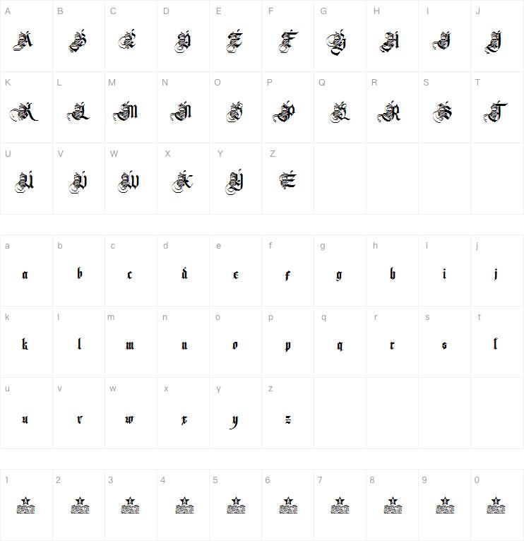 Swordskull字体