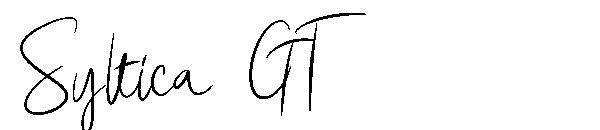 Syltica GT字体
