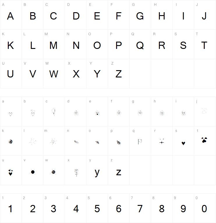 Symbols字体