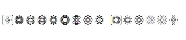 Symmetric Things字体