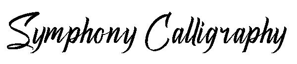 Symphony Calligraphy字体