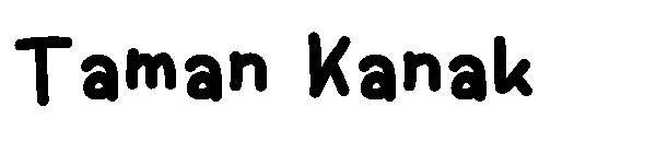 Taman Kanak字体