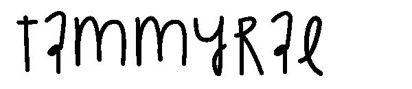 TammyRae字体