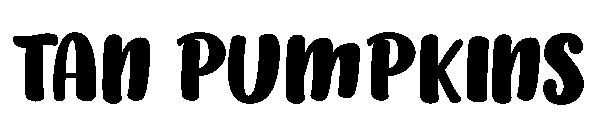 TAN PUMPKINS