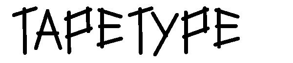 tapetype字体