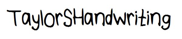TaylorSHandwriting字体