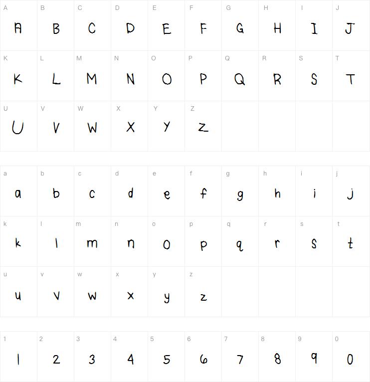 TaylorSHandwriting字体