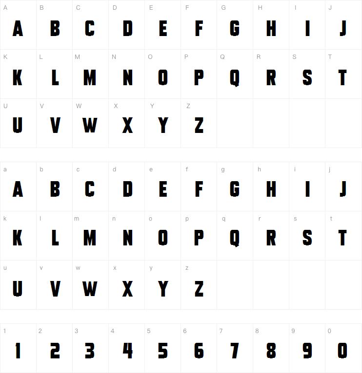 Tech Headlines字体
