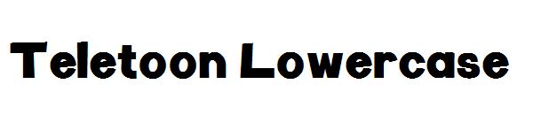Teletoon Lowercase