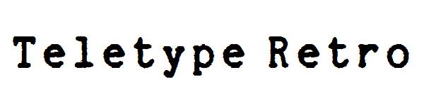 Teletype Retro字体