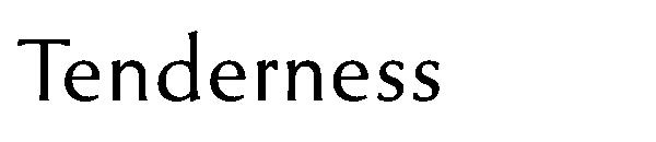 Tenderness字体