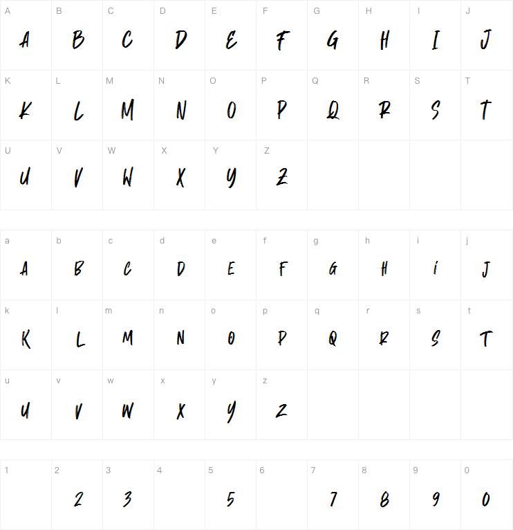 Tenuity字体