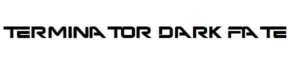 Terminator Dark Fate字体